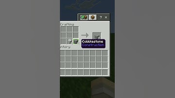 How To Make Polished Andesite Stairs In Minecraft #Shorts