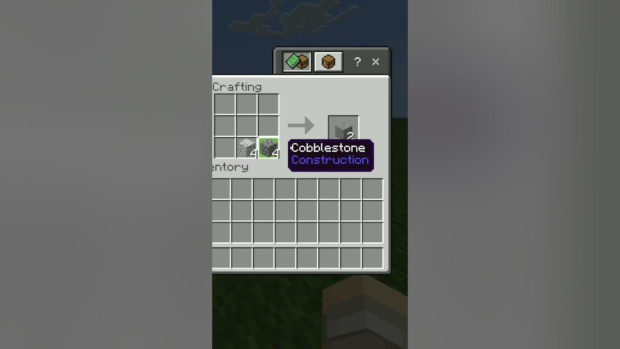 How to make polished andesite stairs in minecraft shorts youtube