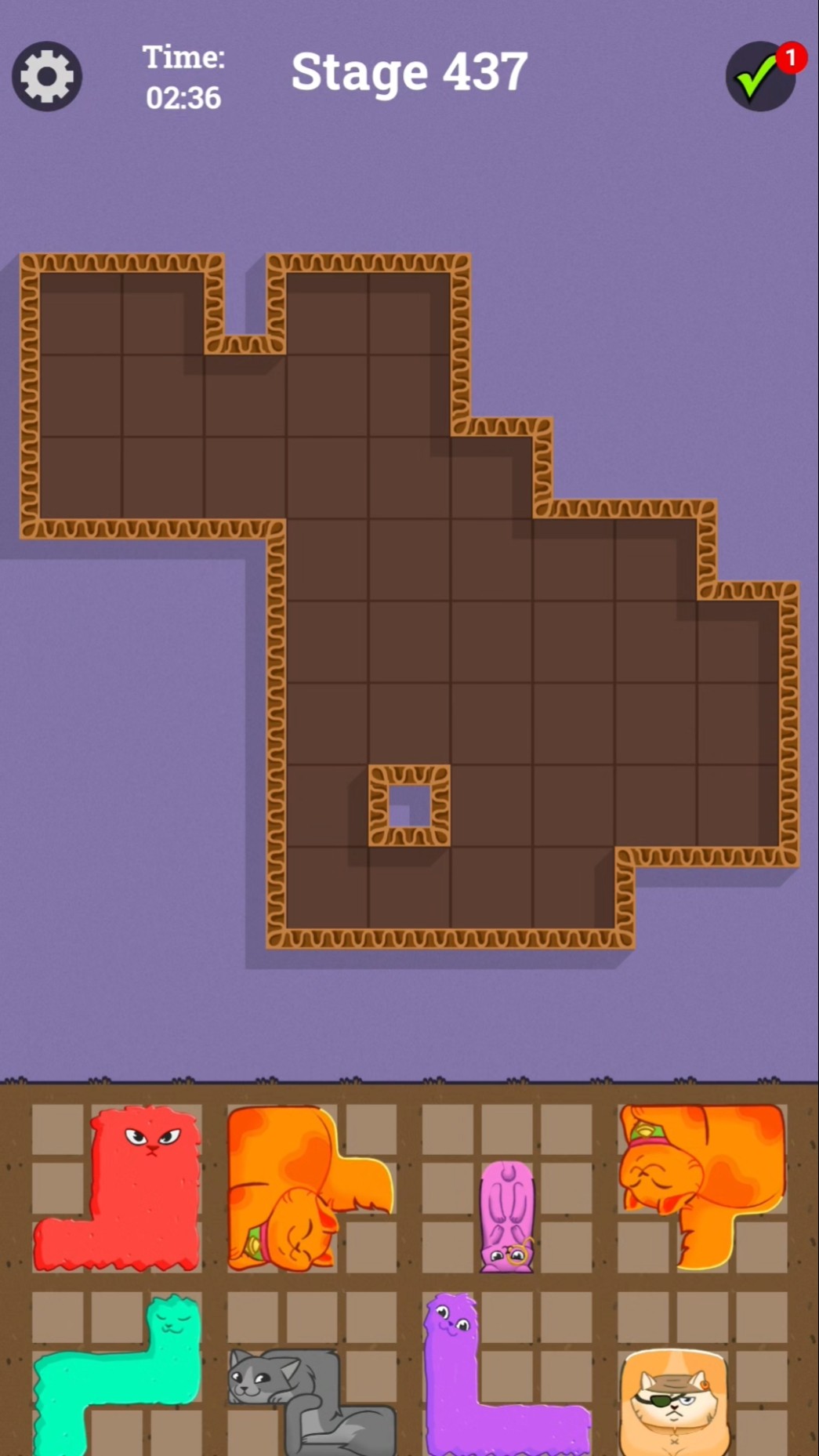 ゲームとサイフです Puzzle Cats 437 #puzzlecats #trending #viral #trendingshorts