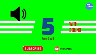Line 5 second timer with Sound @PHEGYAN93