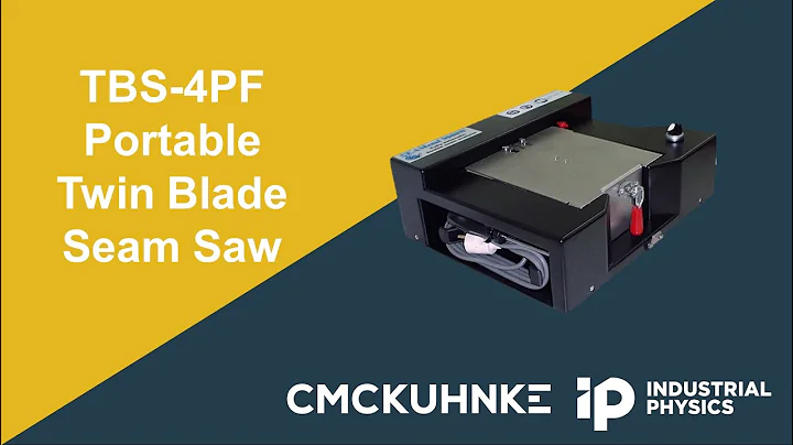 CMC-KUHNKE QbyV TBS 4PF: The Portable Twin Blade Seam Saw