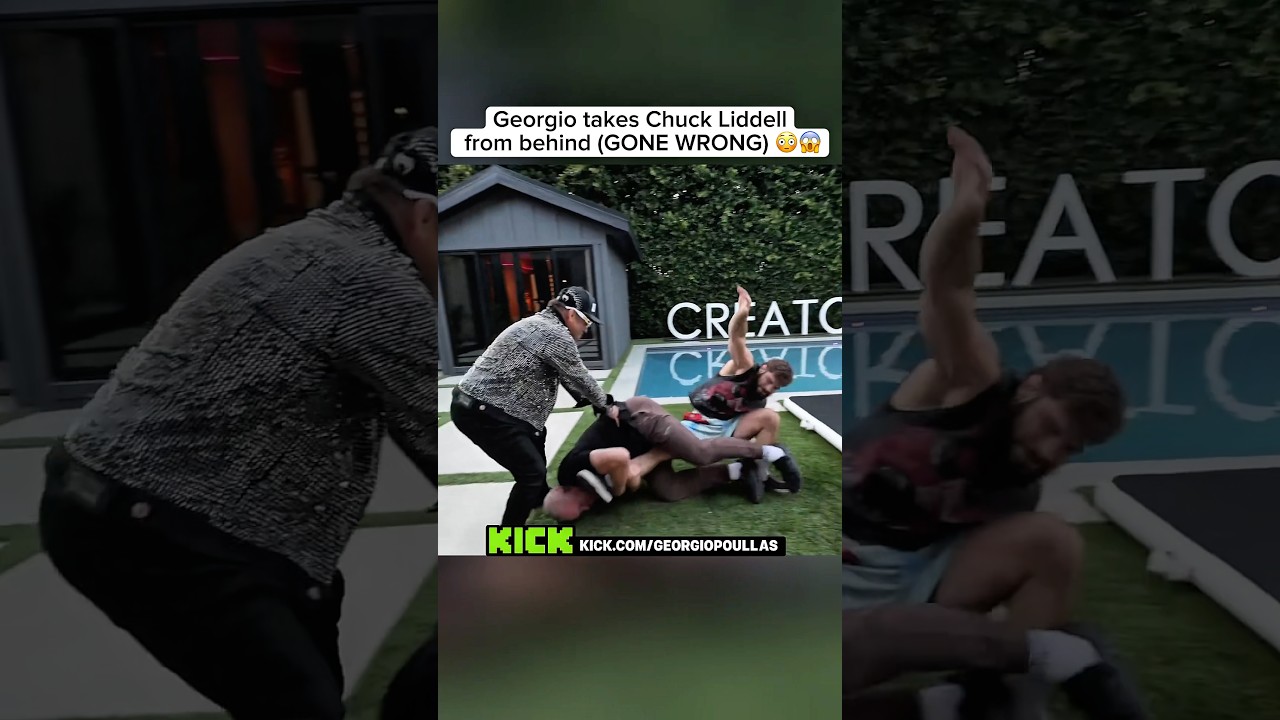I Wrestled Chuck Liddell (GONE WRONG) 😱😵