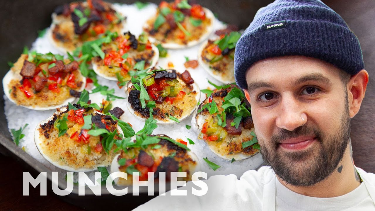 Frank Pinello Makes Clams Casino - How to | Munchies