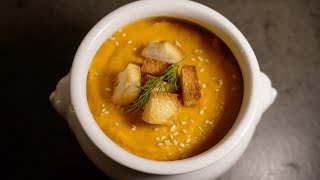 Creamy Pumpkin Soup l Тыквенный Крем - Суп