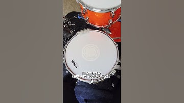 Which snare sound do you like more, 1 or 2? #shorts #short #drums #sound #tune #tuning #tone #snare