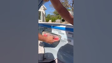 #diy Grout pool tile #silicone #pool #tile #short