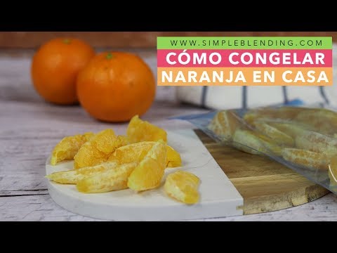 Video: ¿Se pueden congelar los cartones de jugo de naranja?