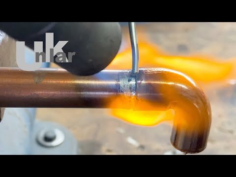 Video: So Löten Sie Kupfer