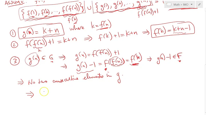 1978 IMO Problem #3 (with Beatty's Theorem in the end)