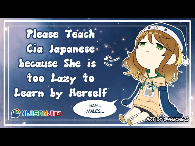 【Viewer Teach Cia】Please Teach Me Japanese!【NIJISANJI ID | Amicia Michella】のサムネイル