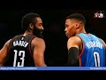 RUSSELL WESTBROOK EDGES OUT JAMES HARDEN FOR THE BETTER NBA CAREER! #2raw4tv