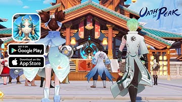 Oath of peak: Open world MMORPG android iOS