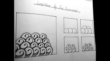 LOOPWAVE BY INA SONNENMOSER || Zentangle