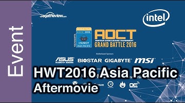 Official Aftermovie - HWBOT World Tour 2016 - Asia Pacific