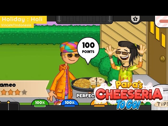 Papa's Cheeseria Game Movie! 