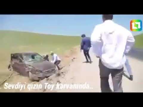 Dəhşət | toy karvaninda qeza baş verdi