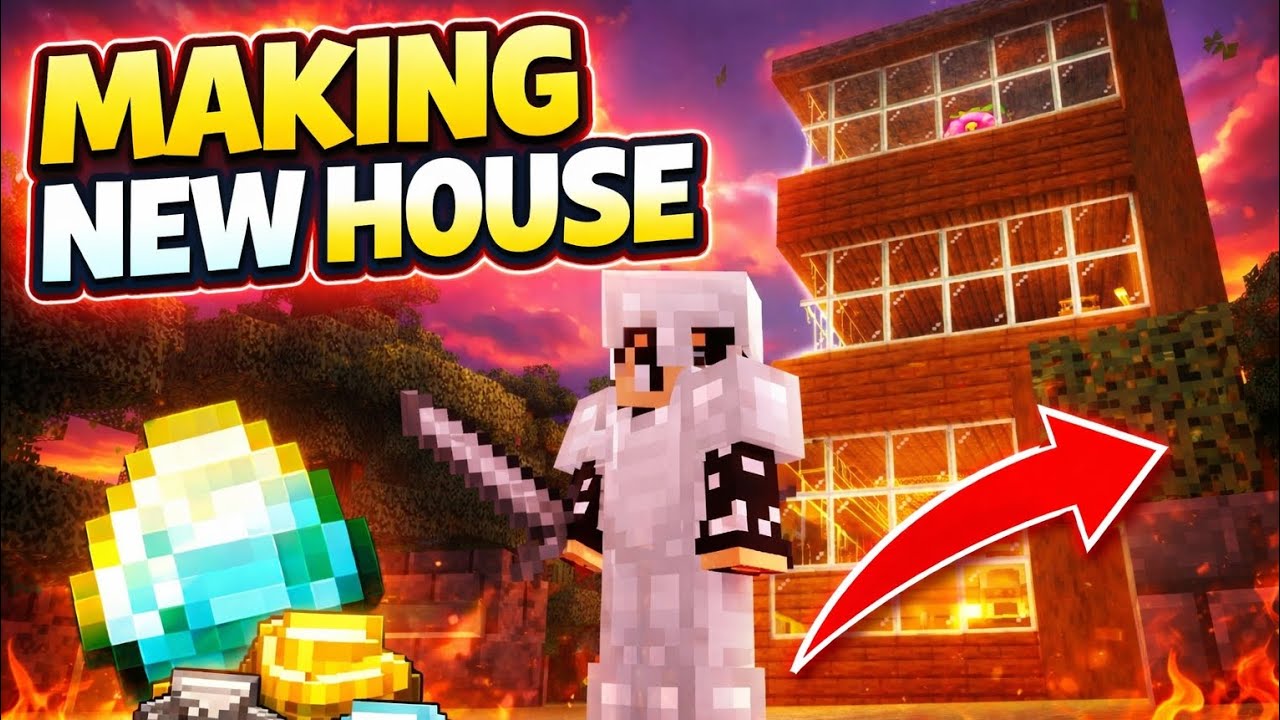 I Built the BEST STARTER HOUSE in Minecraft! 😃 - YouTube