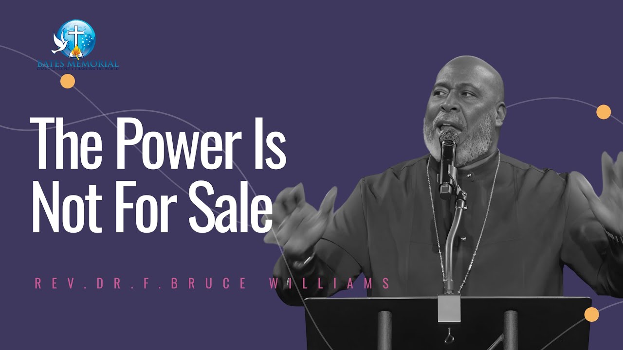 Sun 9/21/25 10am | Worship Service | Rev. Dr. F. Bruce Williams | Acts 8:9-25 NIV