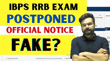 IBPS RRB PO 2025 Exam Postponed 😱  Check Official Notice 💻 New Dates