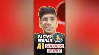 81% in Goethe A1 Exam in 2 Weeks - Faster German A1 Success Story - Tanish from India🇮🇳