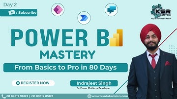 Power Platform Session 2 | Power BI Mastery: From Basics to Pro in 80 Days