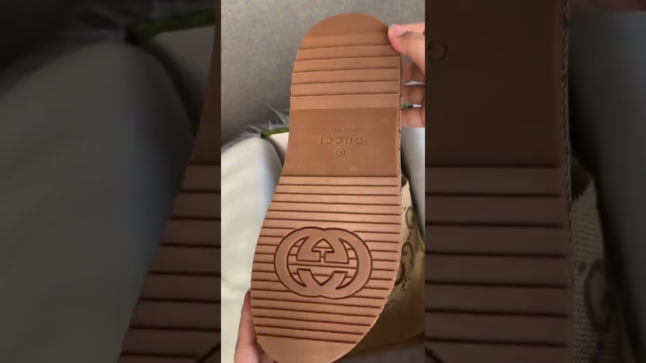 Unboxing Gucci WOMEN'S PLATFORM SLIDE SANDAL #fashion #slippers #xiaozhan