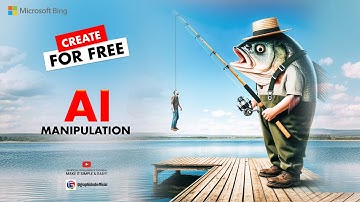 AI Manipulation - Microsoft bing - Create For FREE - No Photoshop - Graphic Hub