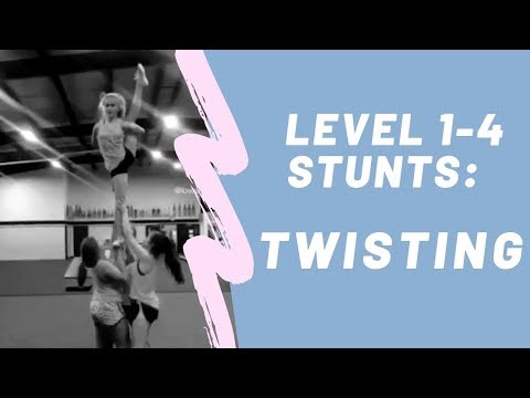 ⁣Level 1-4 Progression: Twisting Stunts