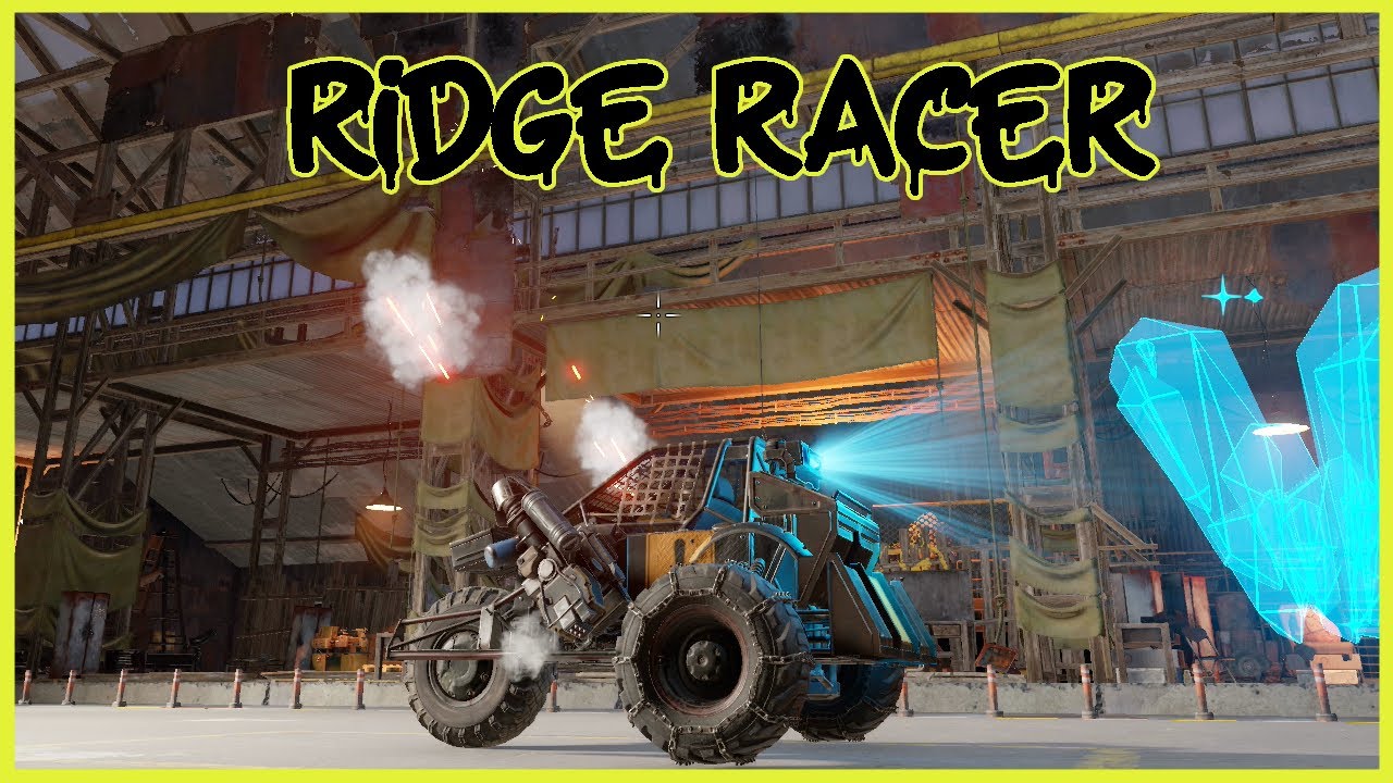 Ridge Racer | Crossout | Crossout Build | PS4 Pro Gameplay