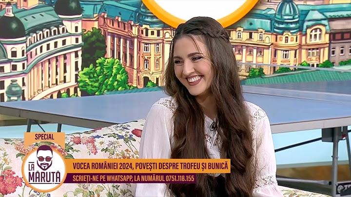 Vocea României 2024, Aura Șova, povești despre trofeu și bunică