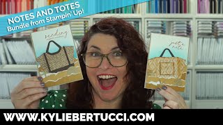 Easy Notes & Totes Cardmaking Project Stampin Up Septdec 2025 Catalogue Unboxing