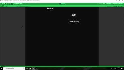 Unity 3D: Typing Game Clone