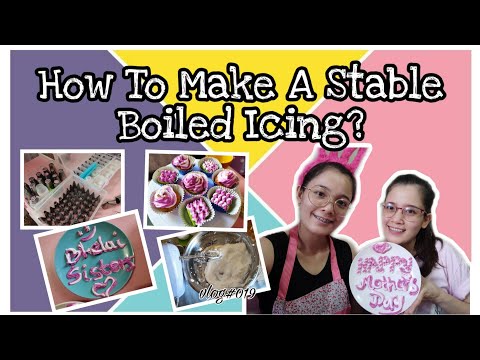 Видео: How To Make A Stable Boiled Icing? | Turuan Natin Si Kapatid Mag Cupcake Icing!