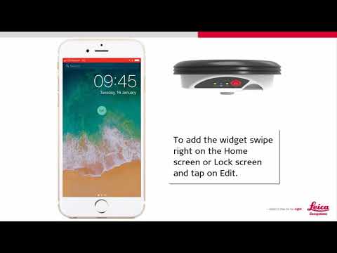 Leica Zeno Connect on iOS - Bring Your own Device - Educational video for iOS