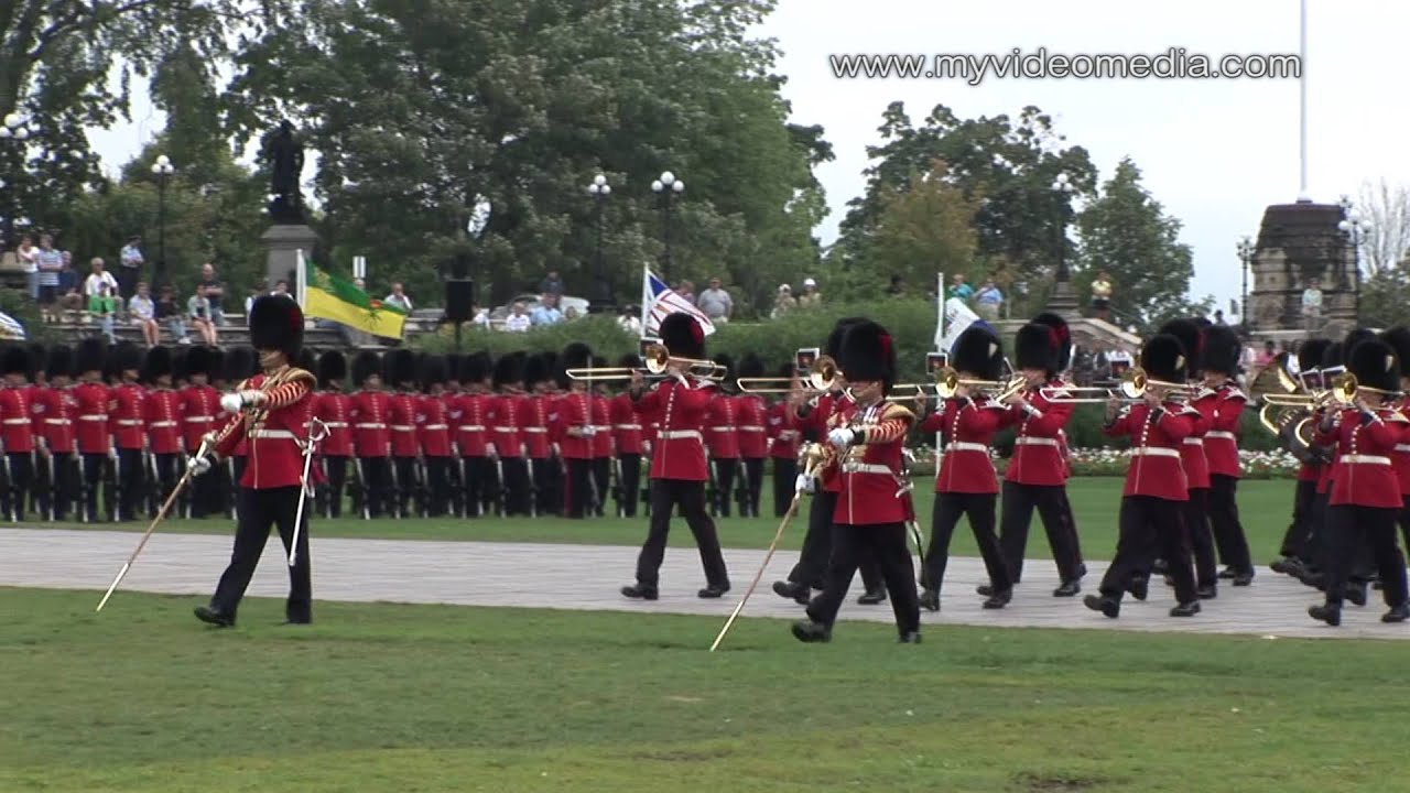 Trooping the Colour, Parliament Hill, Ottawa - Canada HD Travel Channel