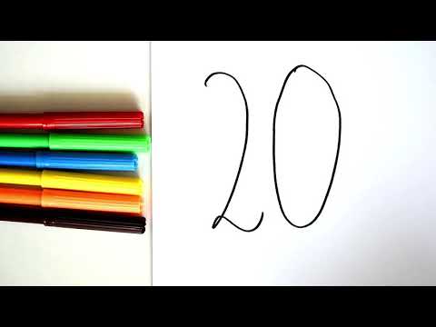 Wideo: Jak Nauczyć Pisać Liczby