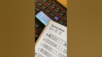 "Spring Back" beat demo from "How Drum Machines Work - A Simple Guide" by Tony Horgan