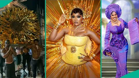 Mercy Aigbe's Epic Entrance at Toyin Abraham's Premiere: A Red Carpet Moment to Remember