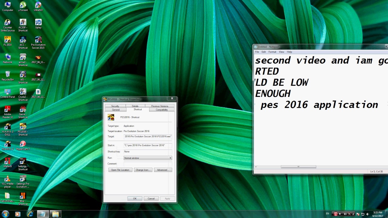 BEST SETTING TO RUN PES 2016 Faster In 2GB RAM YouTube