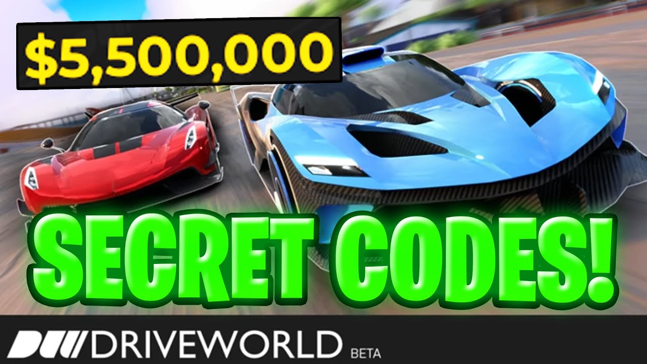 Money Codes For No Limit 2 Drive World CASH CODES! - YouTube