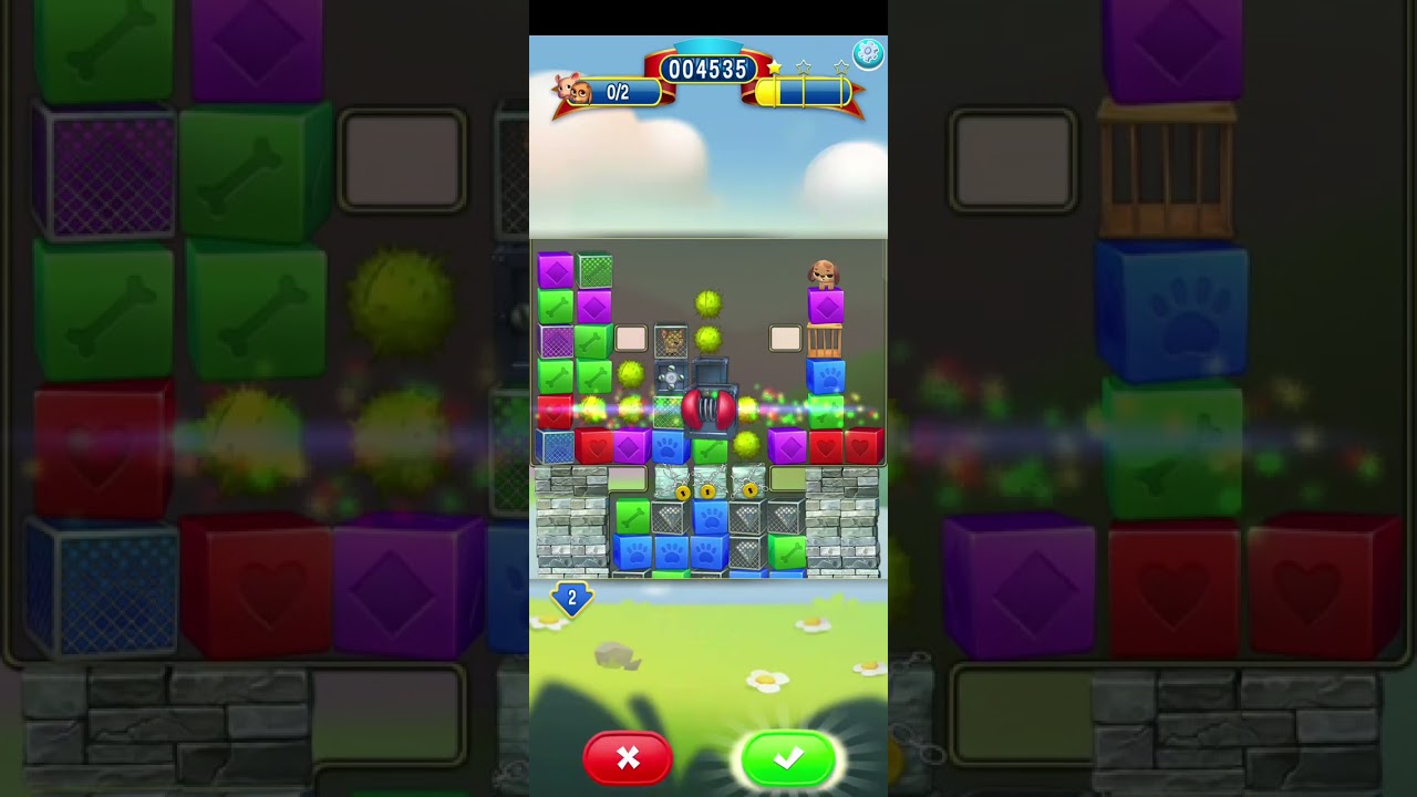 Pet Rescue Saga level 4536 one hammer