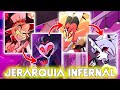 JERARQUIA del INFIERNO de HAZBIN HOTEL y HELLUVA BOSS