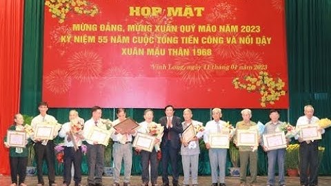 Họp mặt mừng Đảng, mừng Xuân Quý Mão năm 2023