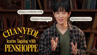CHANYEOL speaks Tagalog at PENSHOPPE Academy! 🇵🇭