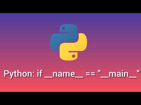 Python Tutorial: if __name__ == "__main__" Explained with Examples