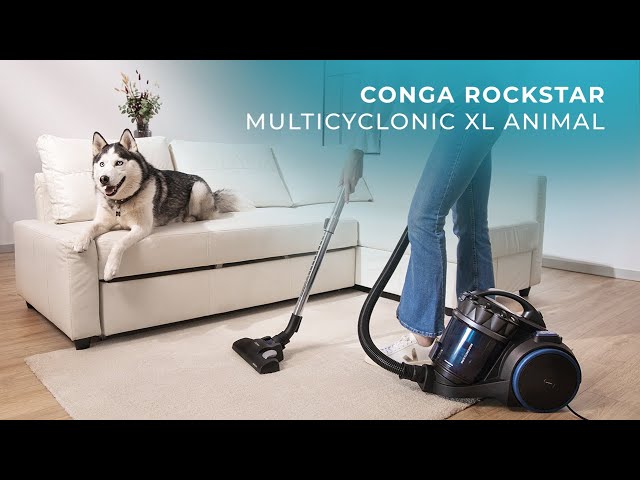 Conga Rockstar Multicyclonic XXL Aspirador sin bolsa de trineo Cecotec