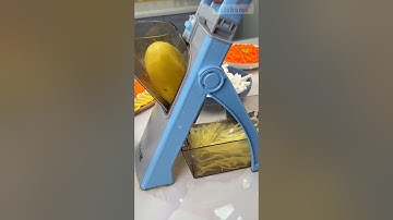 Dụng cụ thái cắt rau củ đa năng 6in1 tiện lợi. #shots #giadungtienich