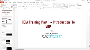 HCIA Certification Training Part 1: Introduction to VRP