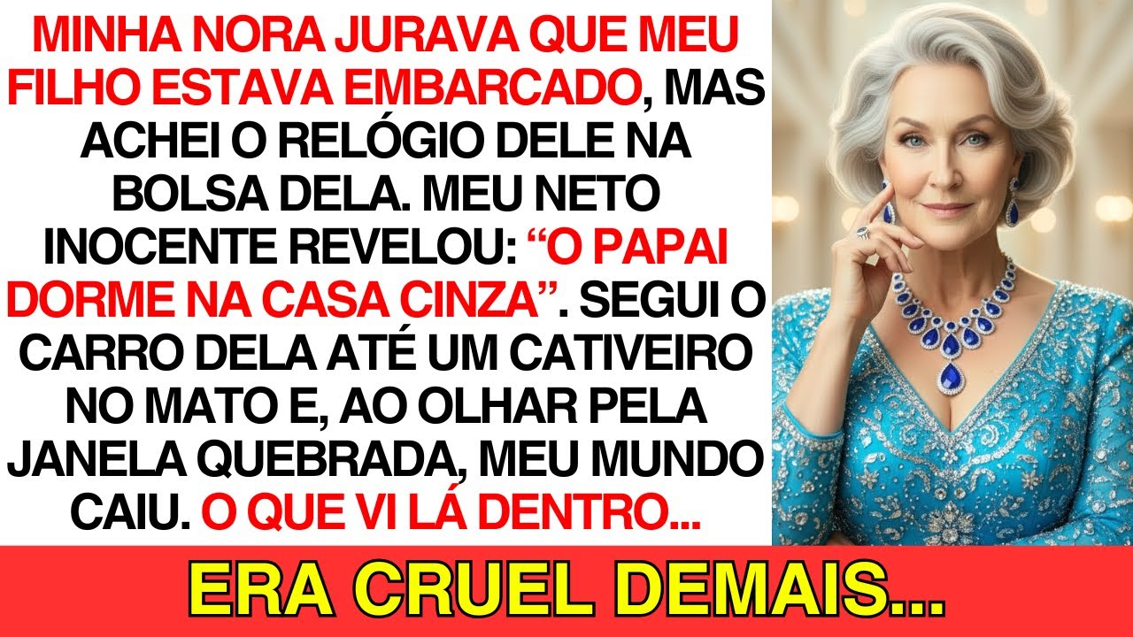 Coma o bolo e vá pro asilo! Minha nora me humilhou no aniversário, mas a bolsa dela caiu