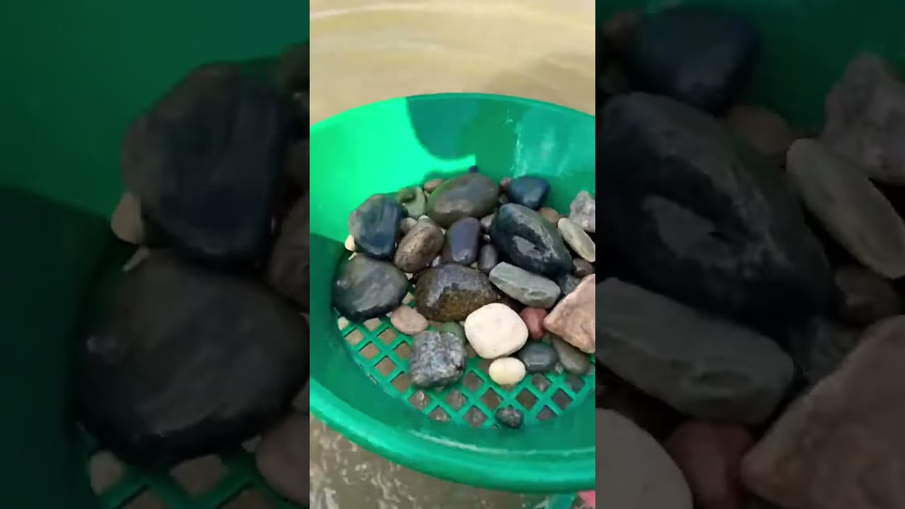 Miner finds GOLD on the black beach!